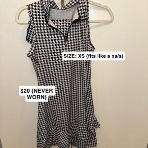 Houndstooth Golf Dress